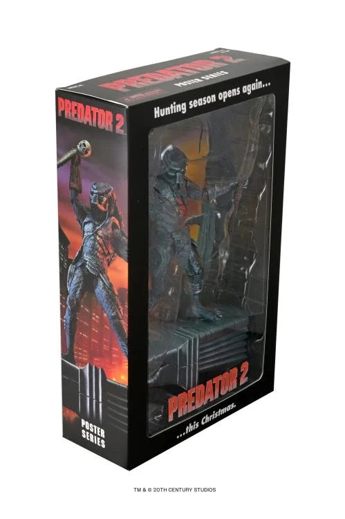 Predator 2 Actionfigur City Hunter Poster Series 18 cm, NECA, EAN: 634482517550