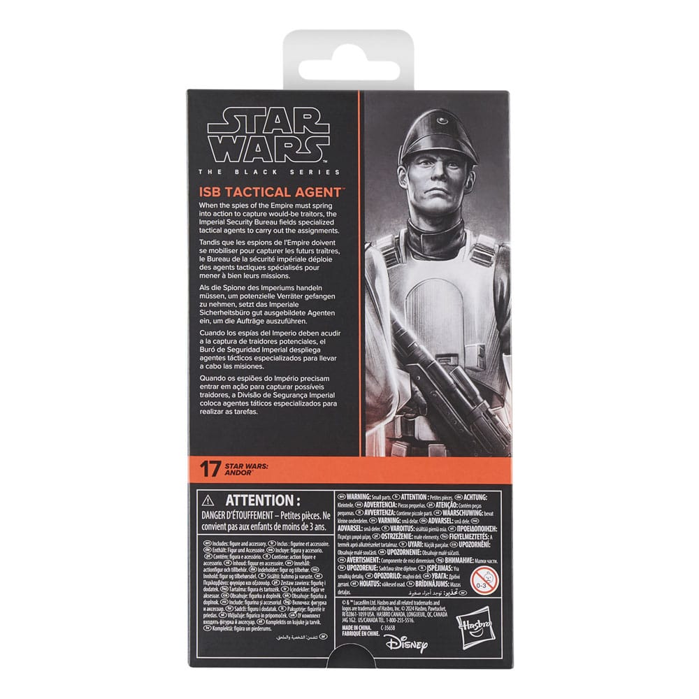 5010996323170 Hasbro Andor Black Series Actionfigur Tactical Agent Actionfigur 15cm Figurenlager