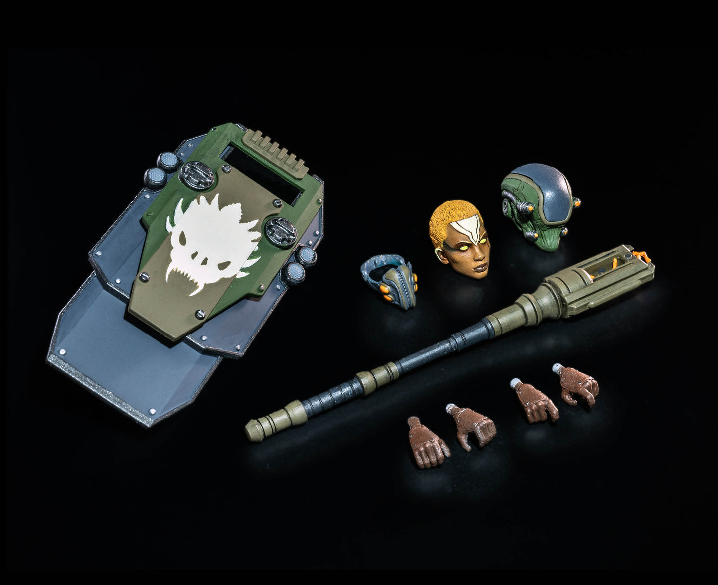 Cosmic Legions Actionfigur - OxKrewe: Book Two - Harrow Zone - Jobara Kee