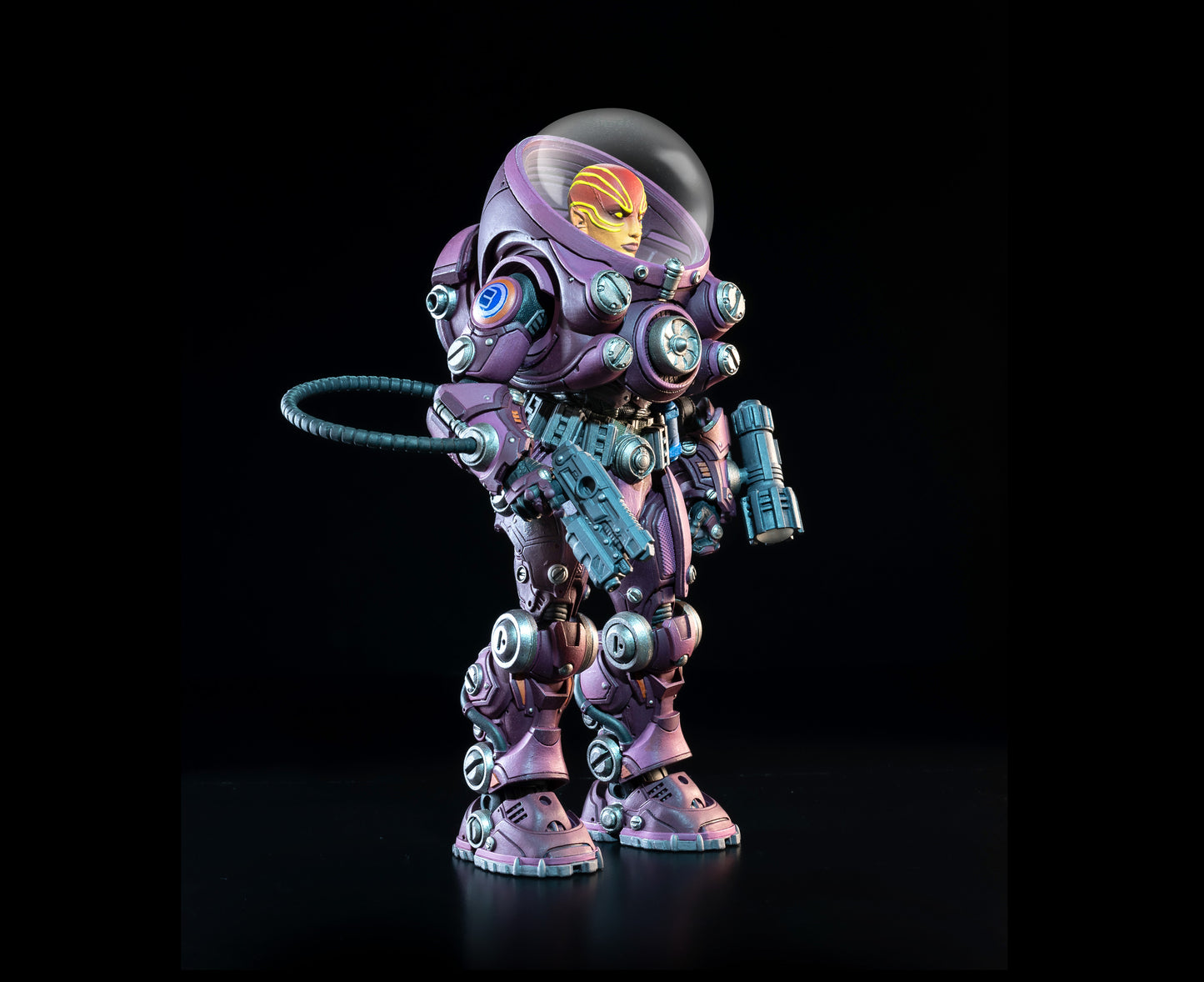 Cosmic Legions Oxkrewe Book one Thraxxon Uularia Speer Actionfigur