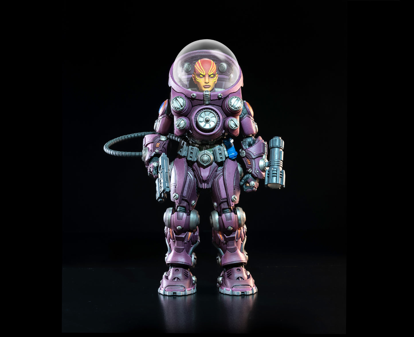 Cosmic Legions Oxkrewe Book one Thraxxon Uularia Speer Actionfigur