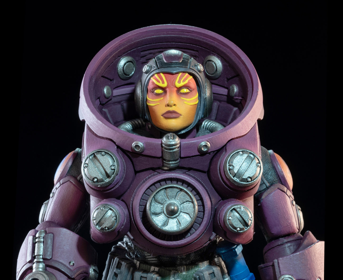 Cosmic Legions Oxkrewe Book one Thraxxon Uularia Speer Actionfigur