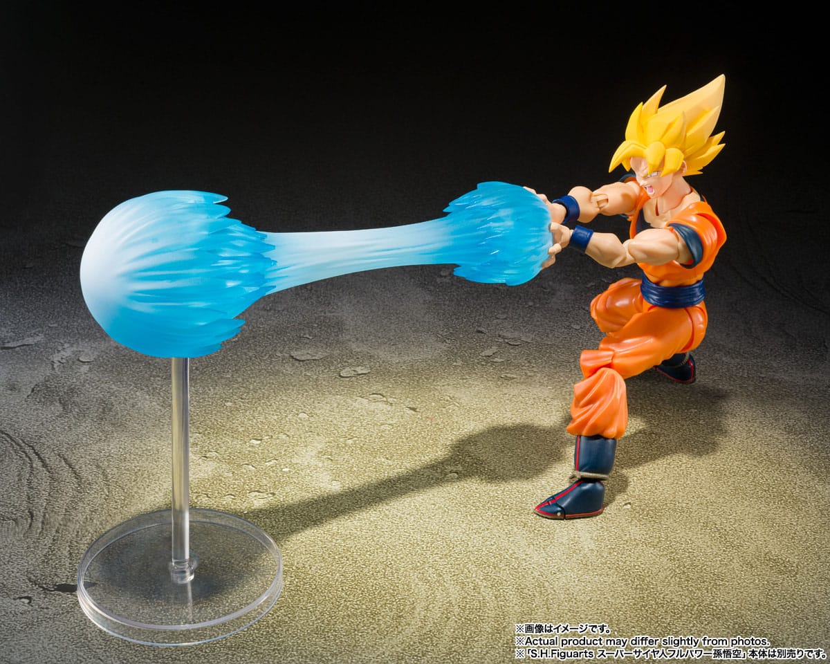 Dragon Ball Z S.H. Figuarts Zubehör-Set Super Saiyan Son Goku's Teleport Kamehameha