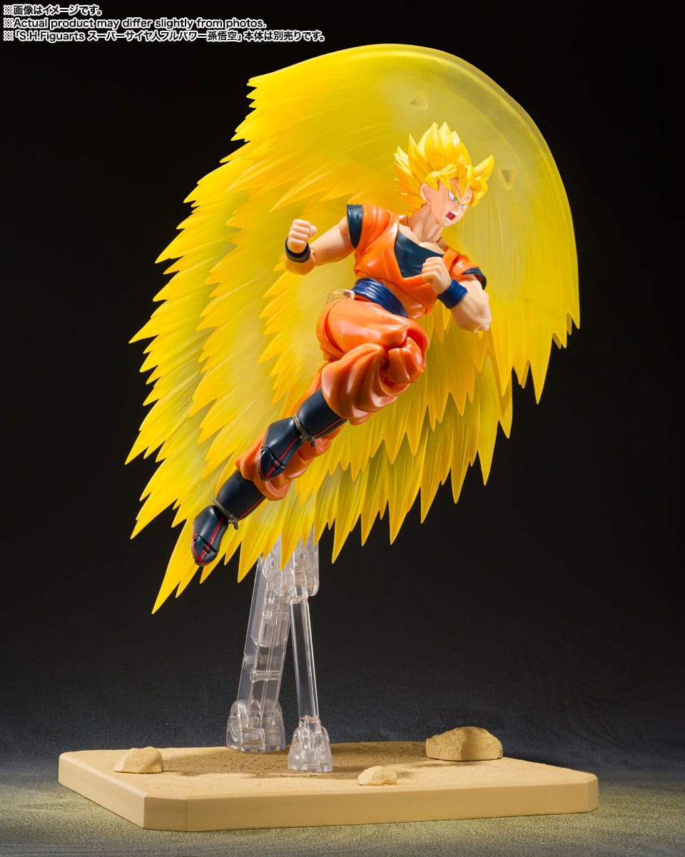 Dragon Ball Z S.H. Figuarts Zubehör-Set Super Saiyan Son Goku's Teleport Kamehameha