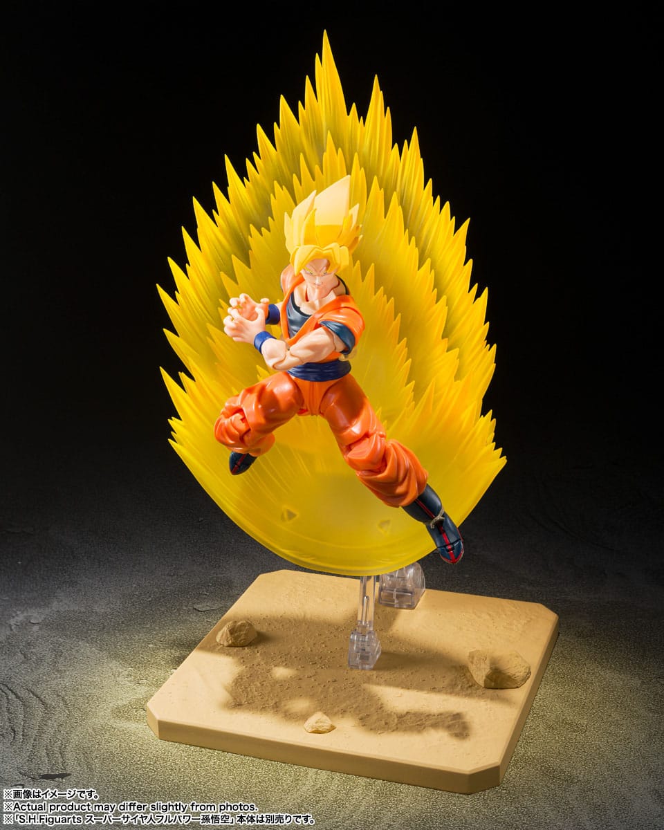 Dragon Ball Z S.H. Figuarts Zubehör-Set Super Saiyan Son Goku's Teleport Kamehameha