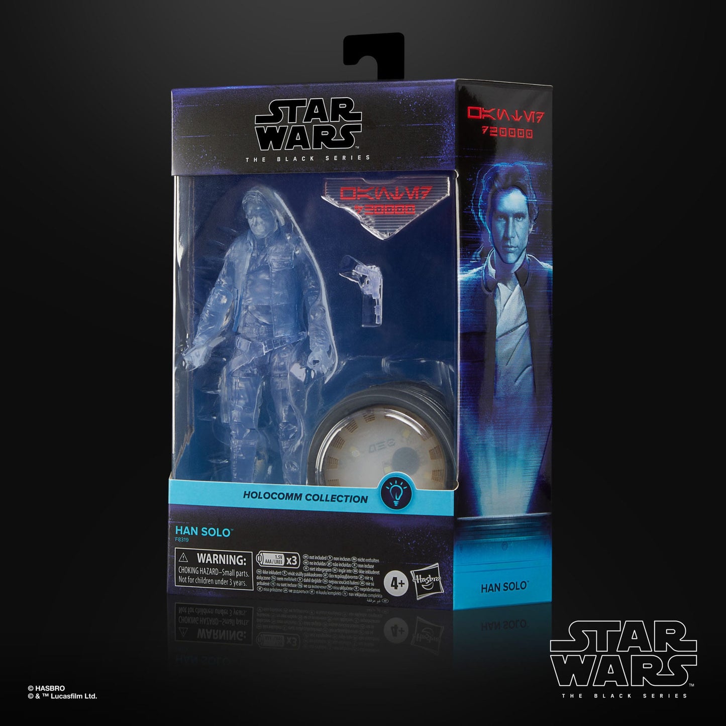 Hasbro Star Wars Black Series Holocomm Collection 5010996214362 Actionfigur Han Solo