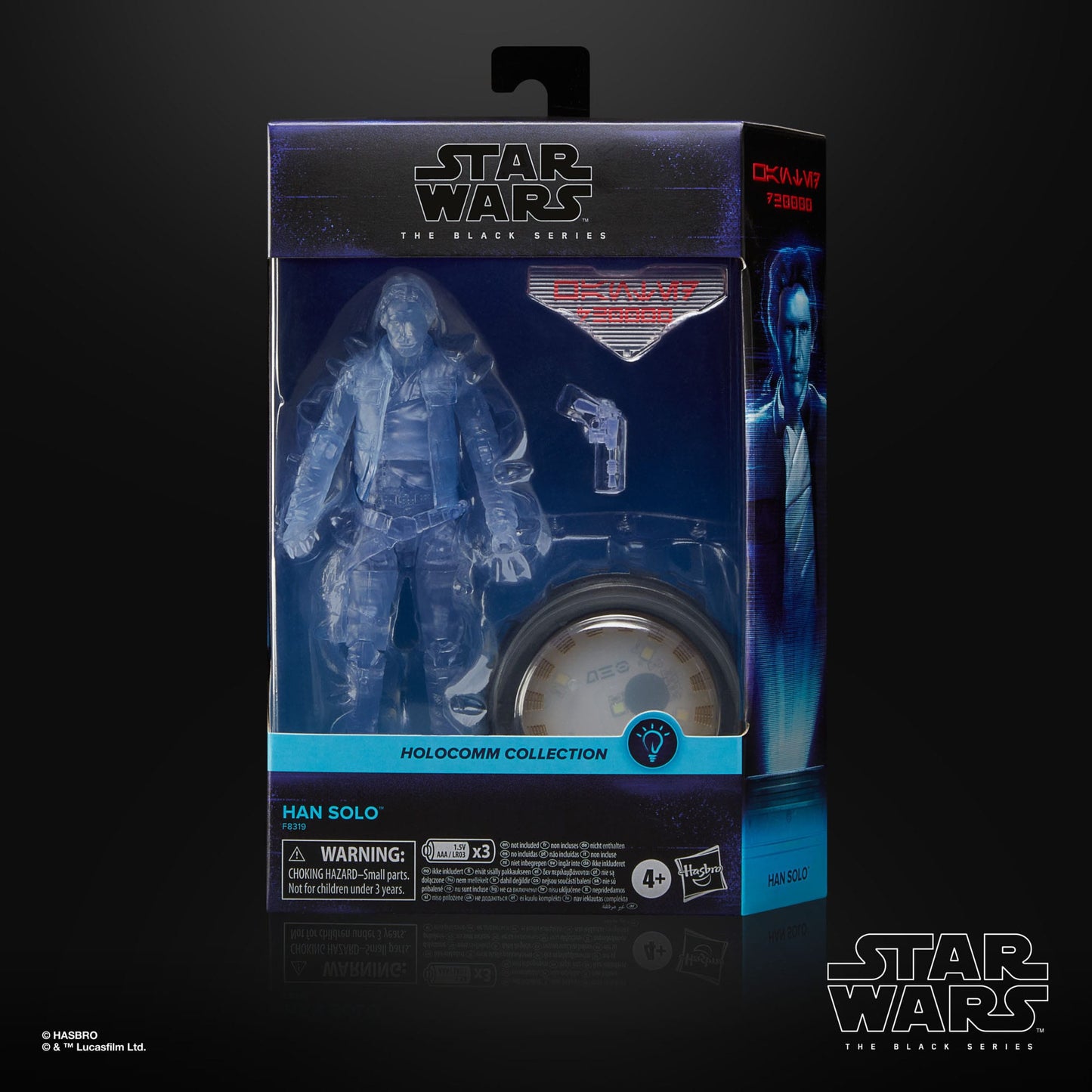 Hasbro Star Wars Black Series Holocomm Collection 5010996214362 Actionfigur Han Solo