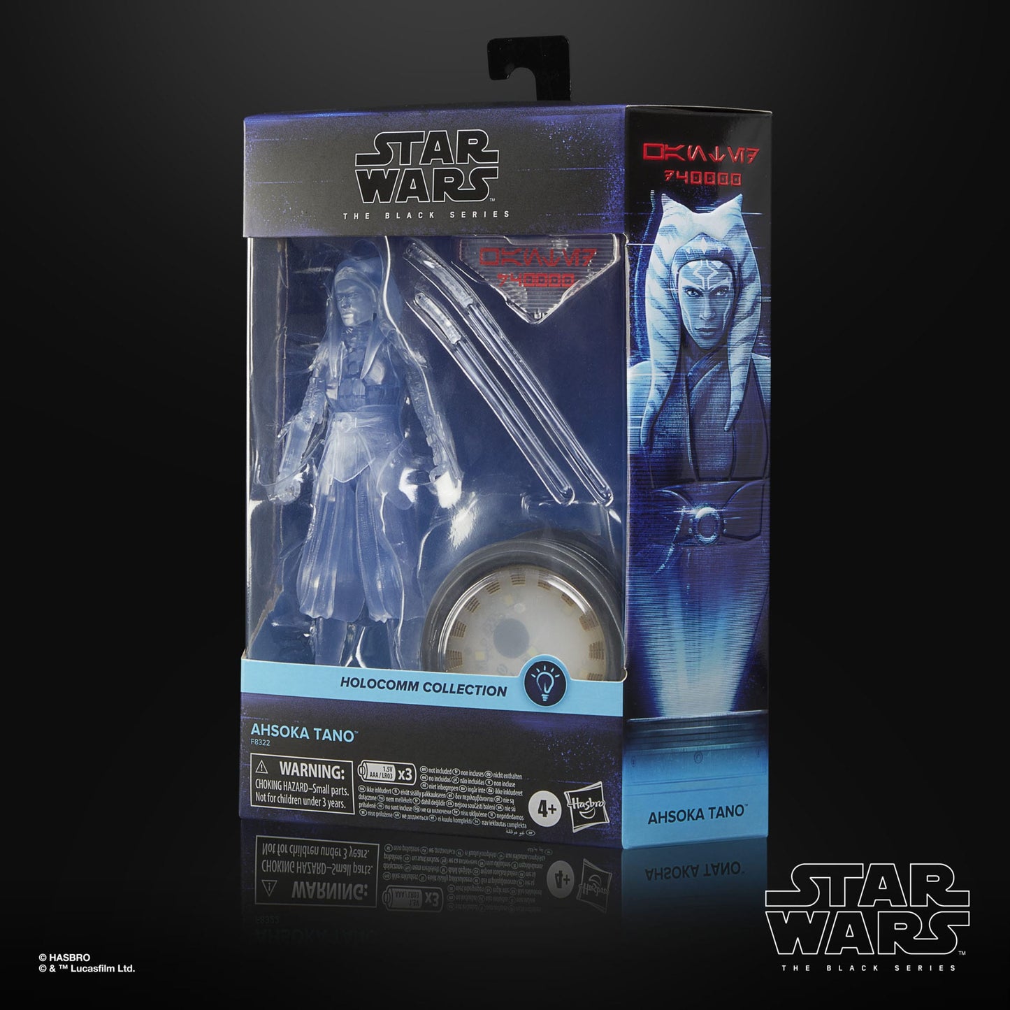 Hasbro Star Wars Black Series Holocomm Collection 5010996214522 Actionfigur Ahsoka