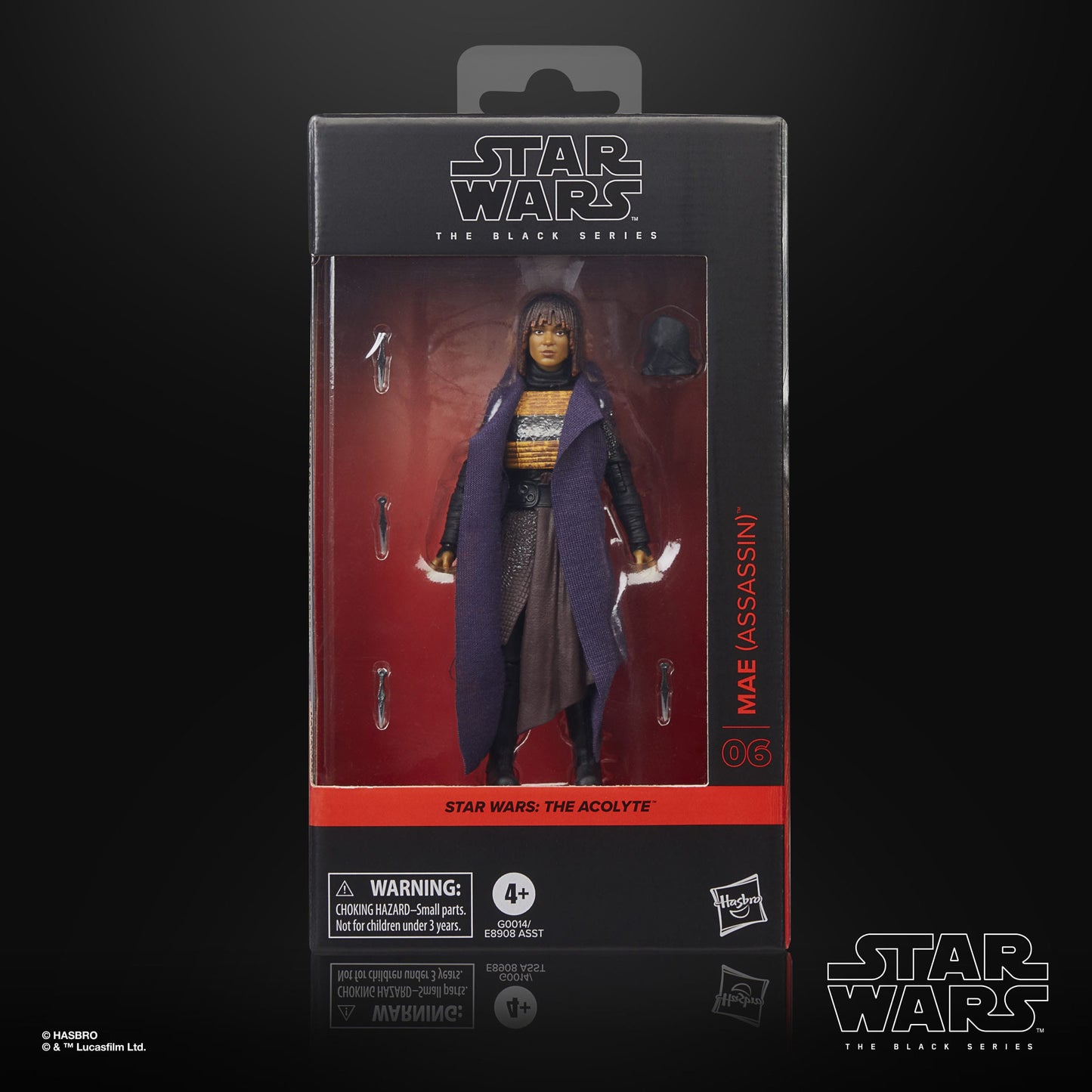 5010996269546 Hasbro Black Series Star Wars The Acolyte Mae Assassin Actionfigur Figurenlager