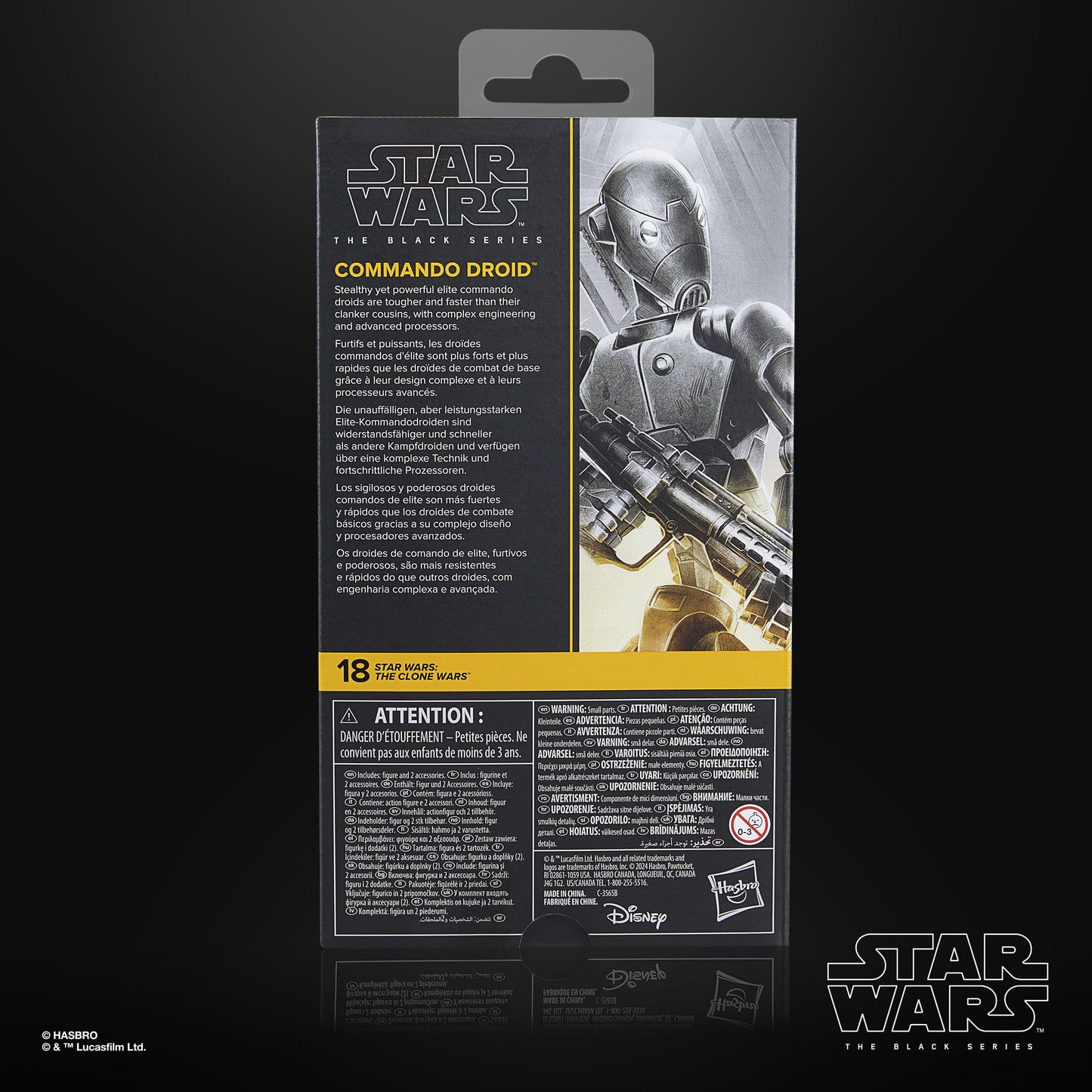 Star Wars Black Series Commando Droid