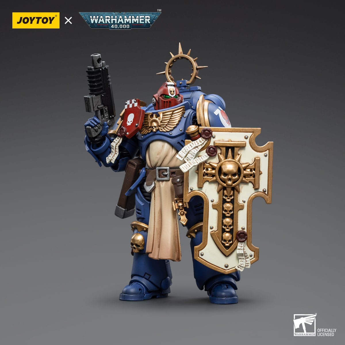 Warhammer JoyToy 6973130372337 Ultramarines Bladeguard Veteran Brother Sergeant Proximo Actionfigur