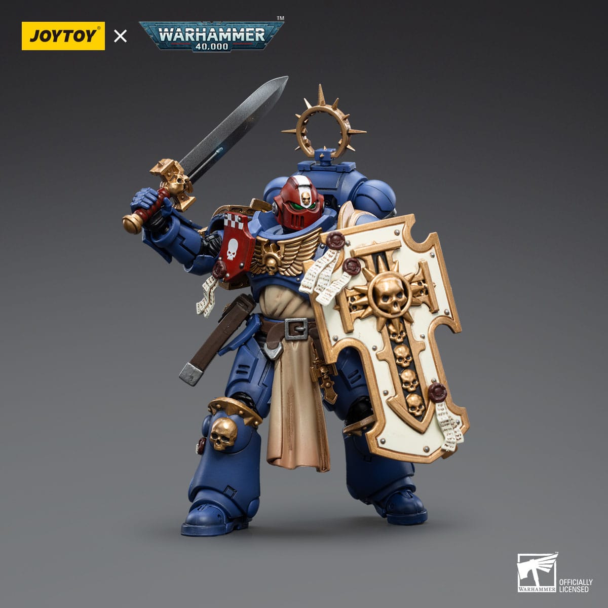 Warhammer JoyToy 6973130372337 Ultramarines Bladeguard Veteran Brother Sergeant Proximo Actionfigur