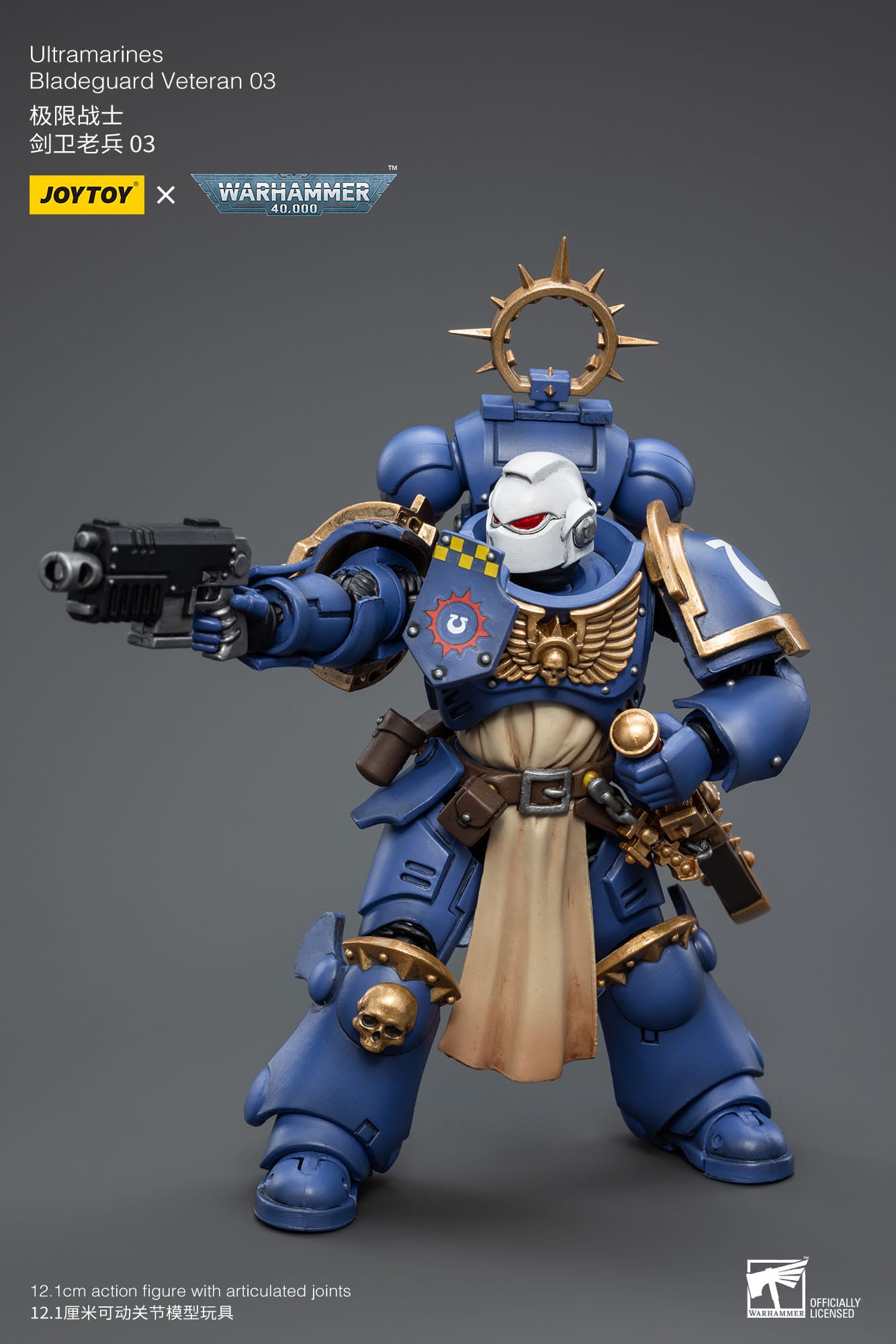 Warhammer JoyToy 6973130372344 Ultramarines Bladeguard Veteran 03 Actionfigur