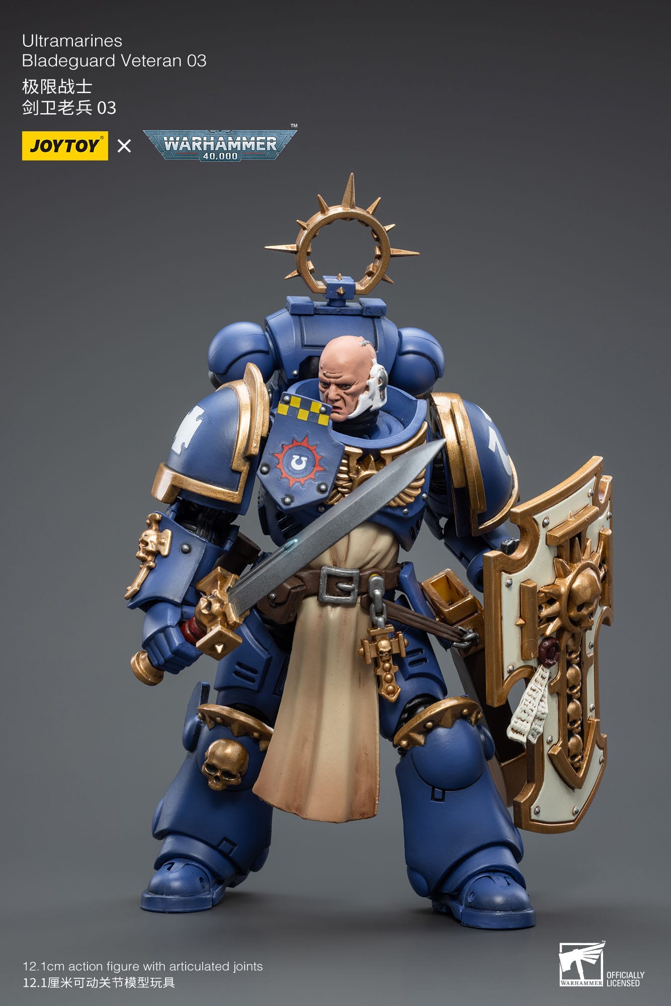 Warhammer JoyToy 6973130372344 Ultramarines Bladeguard Veteran 03 Actionfigur