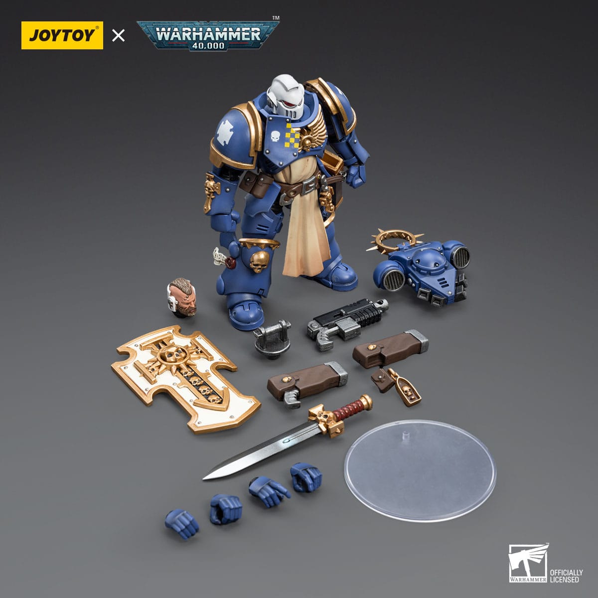 Warhammer JoyToy 6973130372351 Ultramarines Bladeguard Veteran 02 Actionfigur