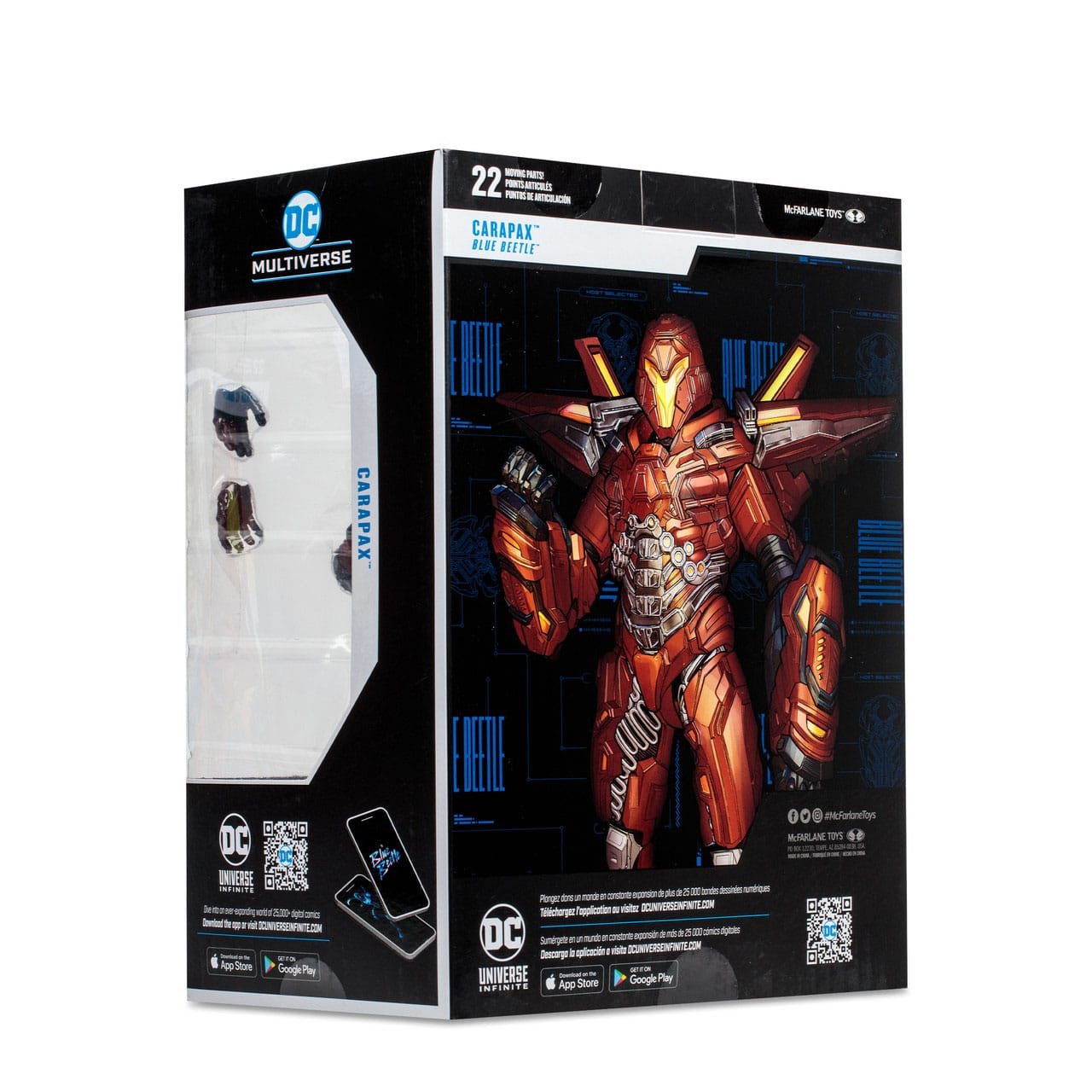 DC Blue Beetle Movie - Megafig Carapax 30cm