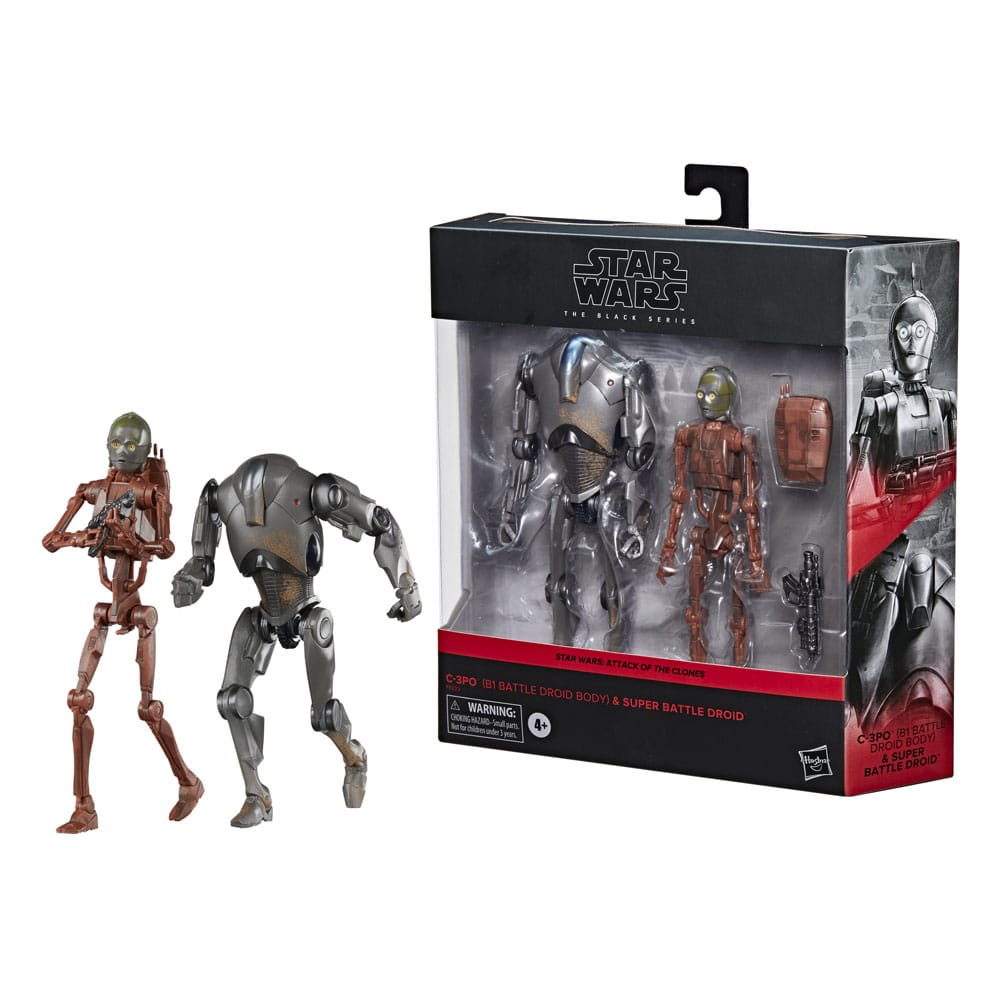 Star Wars Black Series C-3PO (B1 Battle Droid Body) & Super Battle Droid