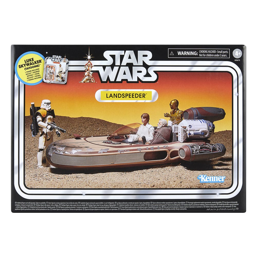 Pre-order: Star Wars Vintage Collection Landspeeder & Luke