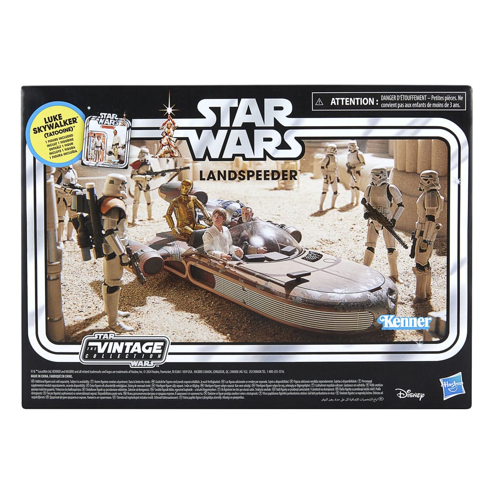 De Toyboys | Star Wars Episode IV Vintage Collection Vehicle with Figure Landspeeder & Luke De Toyboys | Star Wars Episode IV Vintage Collection Vehicle with Figure Landspeeder & Luke