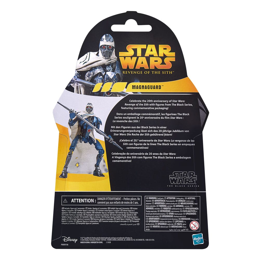 5010996322876 Hasbro Black Series Anniversary Magnaguard Actionfigur Episode III 15cm Figurenlager
