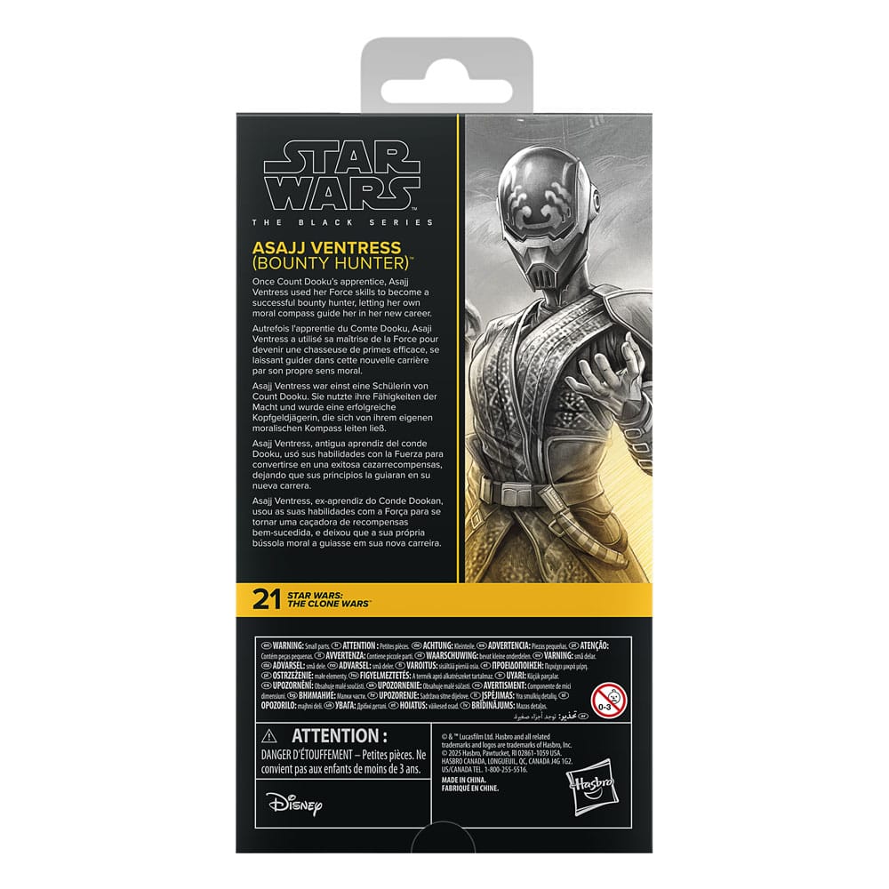 Pre-order: Star Wars Black Asajj Ventress (Bounty Hunter)
