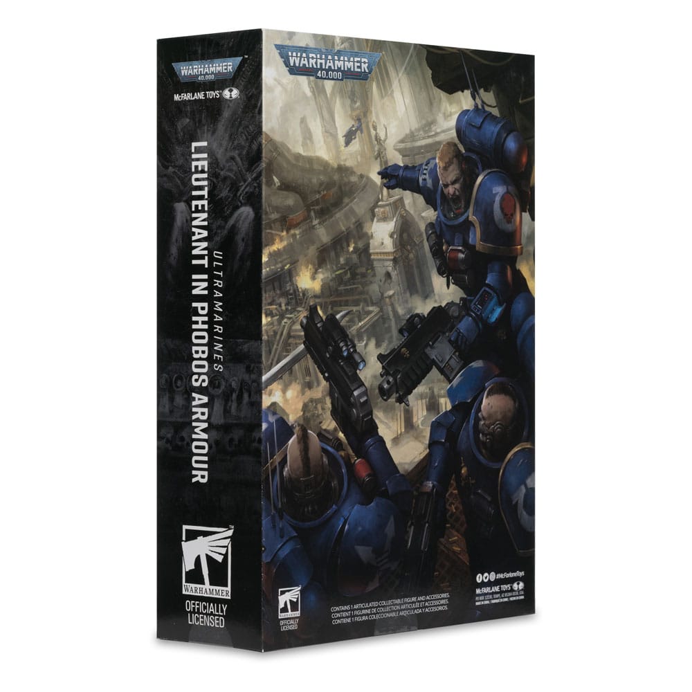 Warhammer Lieutenant in Phobos Armor (Ultramarines)