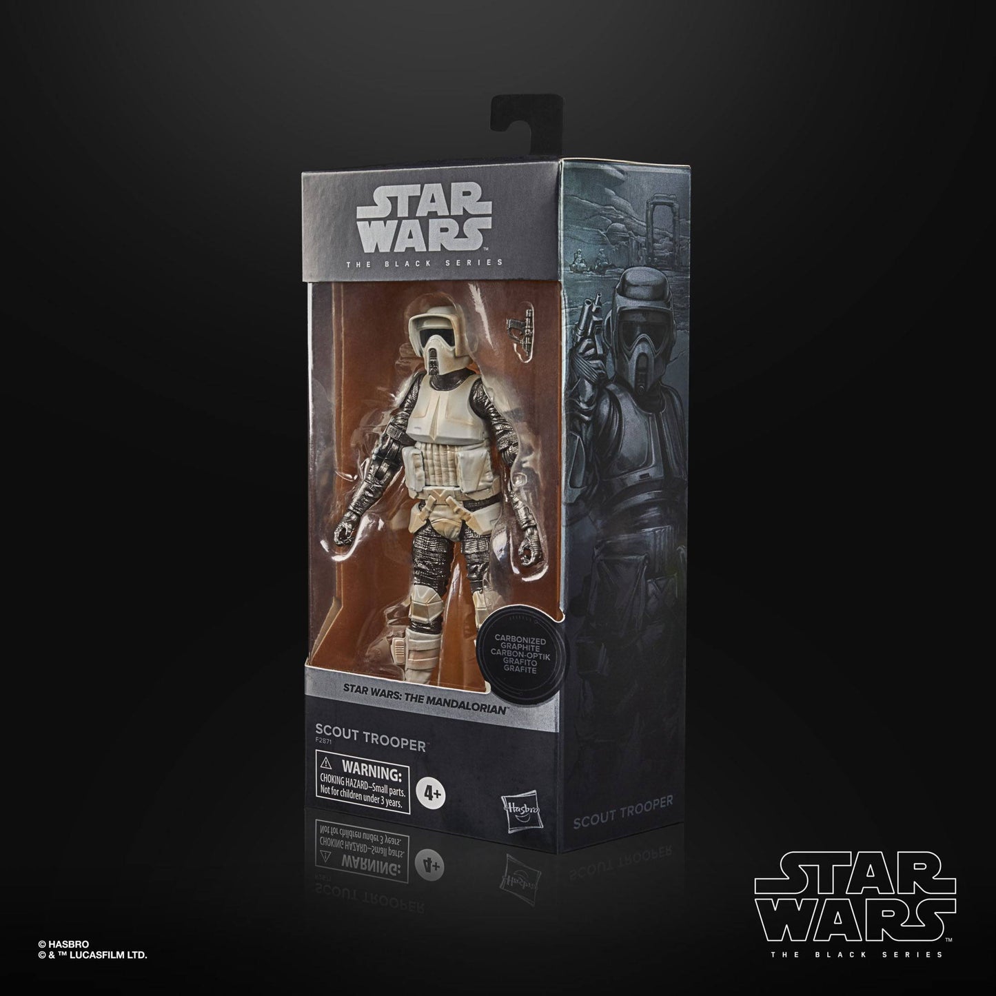 Star Wars Black Series Scout Trooper Carbonized