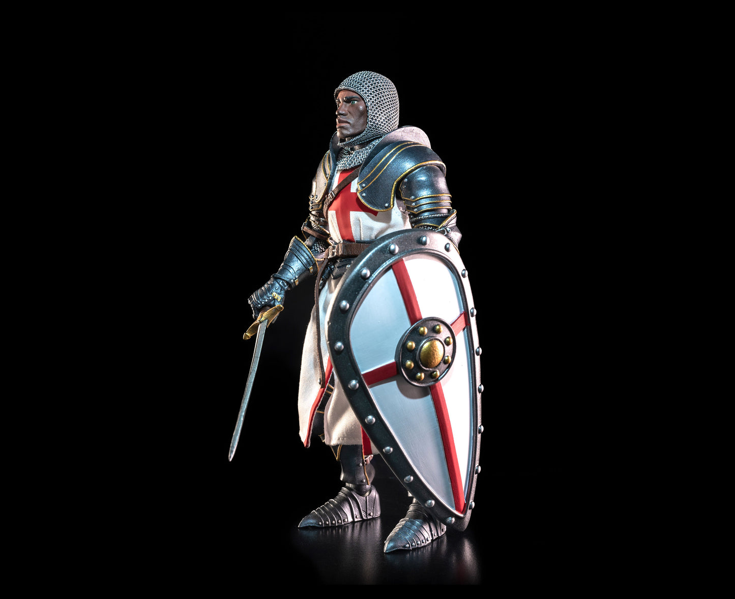 Mythic Legions Necronominus Wave Sir Elijah Actionfigur Figurenlager Kreuzritter Tempelritter