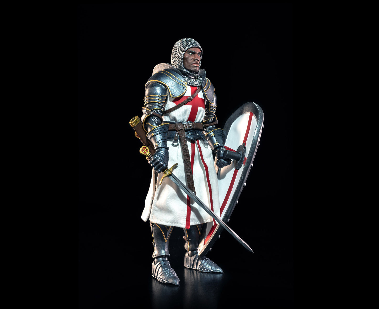Mythic Legions Necronominus Wave Sir Elijah Actionfigur Figurenlager Kreuzritter Tempelritter