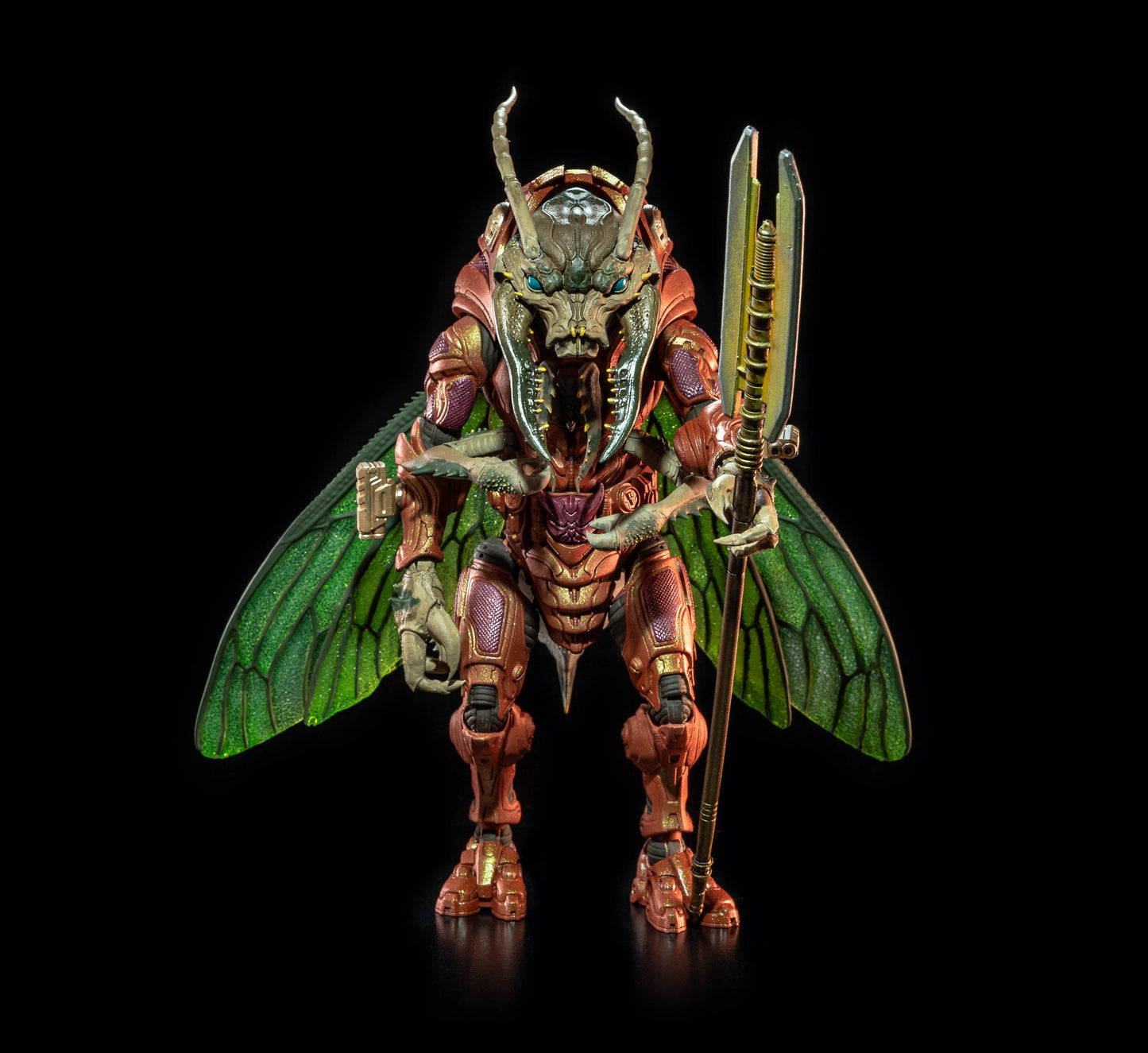 Cosmic Legions Sphexxian Block Commander Actionfigur Figurenlager