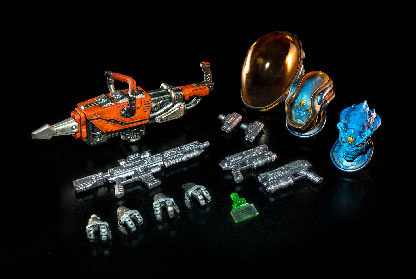 Cosmic Legions Olek Deluxe Actionfigur Figurenlager