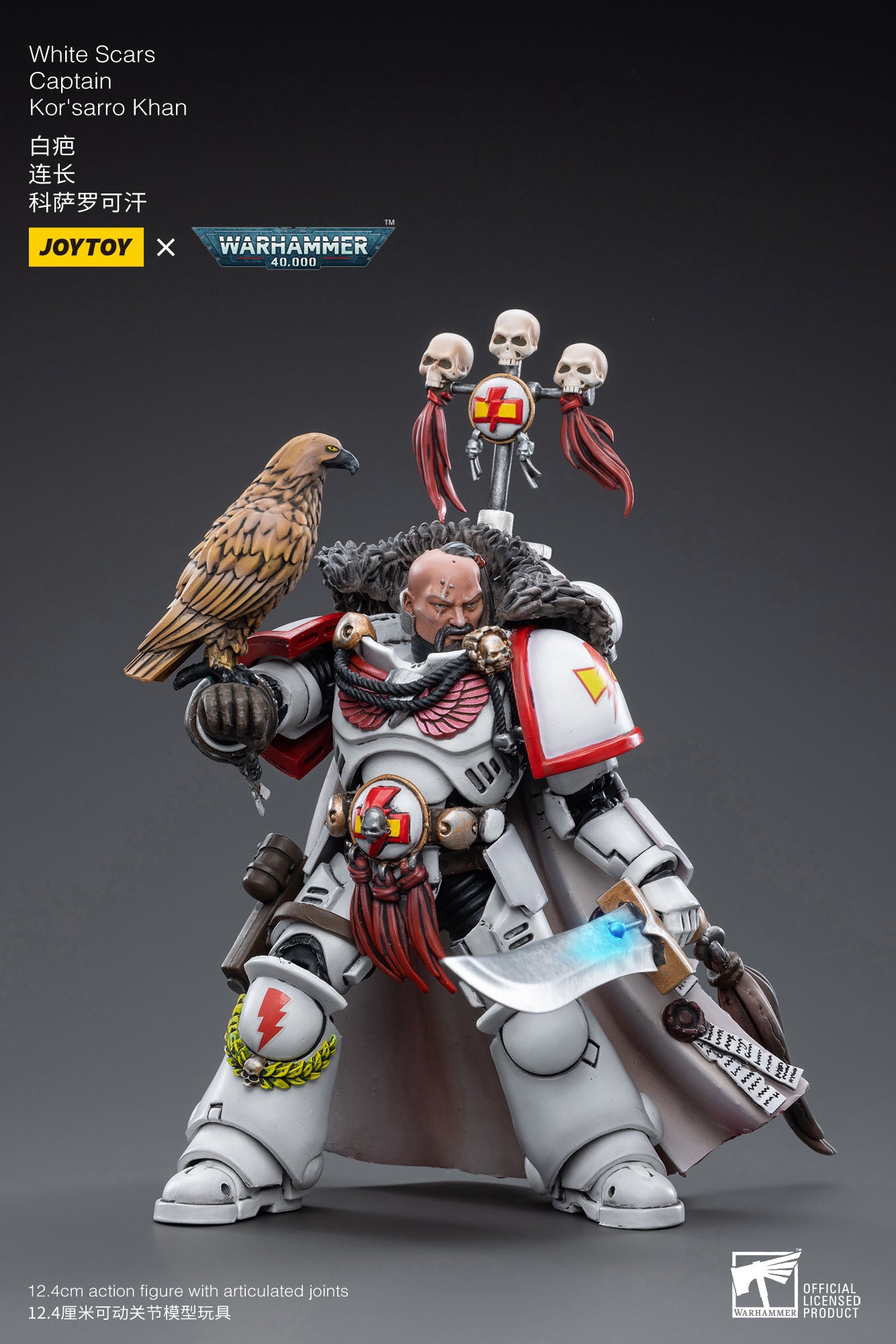 Warhammer White Scars Captain Kor'sarro Khan