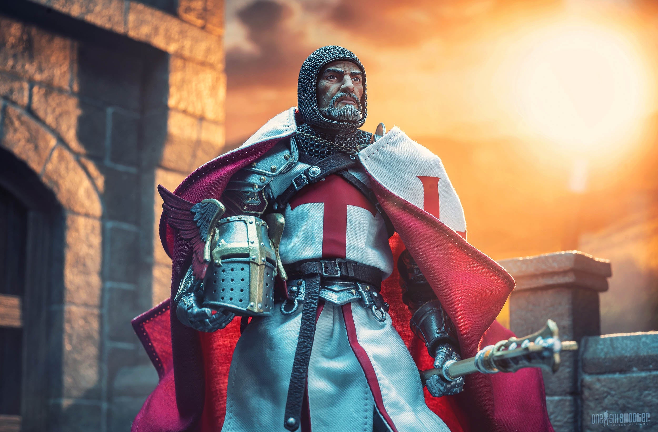 Mythuc Legions Actionfiguren Sir Godfrey Tempelritter