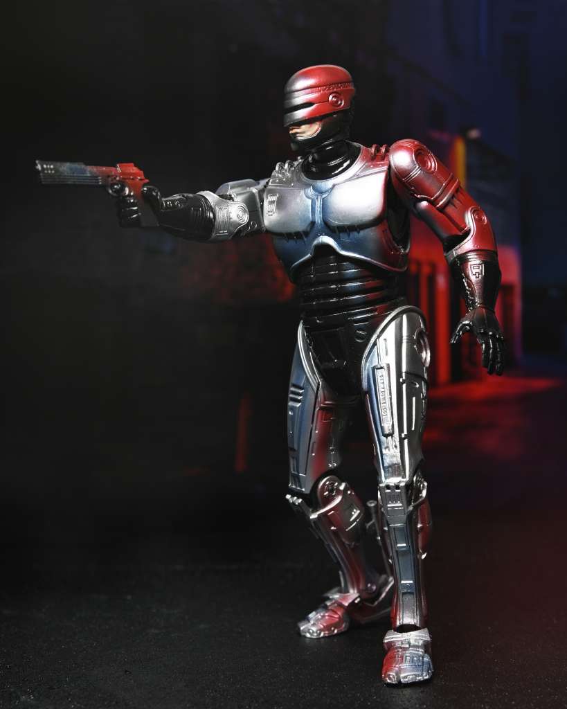 Neca Robocop Poster Hommage Actionfigur 18cm 634482421468