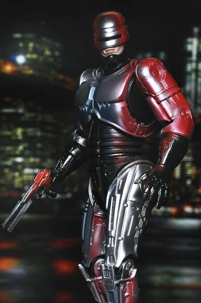 Neca Robocop Poster Hommage Actionfigur 18cm 634482421468