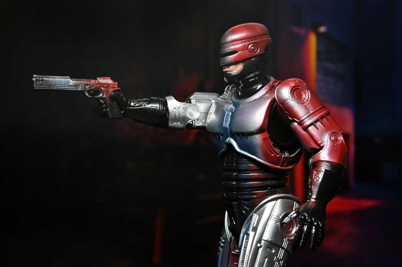 Neca Robocop Poster Hommage Actionfigur 18cm 634482421468