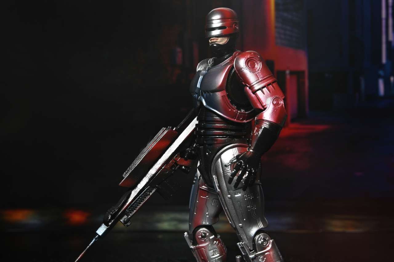 Neca Robocop Poster Hommage Actionfigur 18cm 634482421468