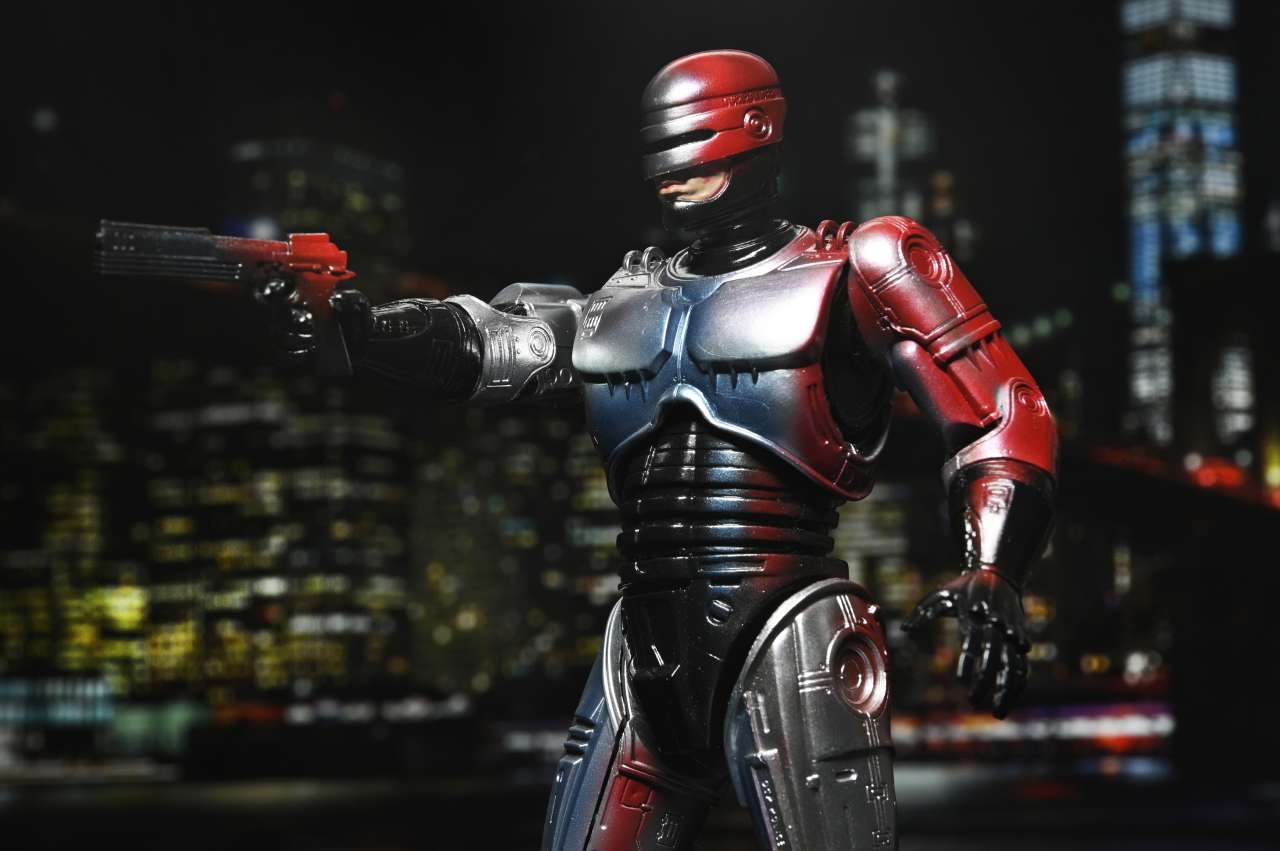 Neca Robocop Poster Hommage Actionfigur 18cm 634482421468
