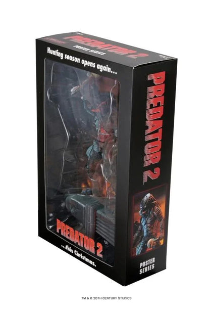 Predator 2 Actionfigur City Hunter Poster Series 18 cm, NECA, EAN: 634482517550