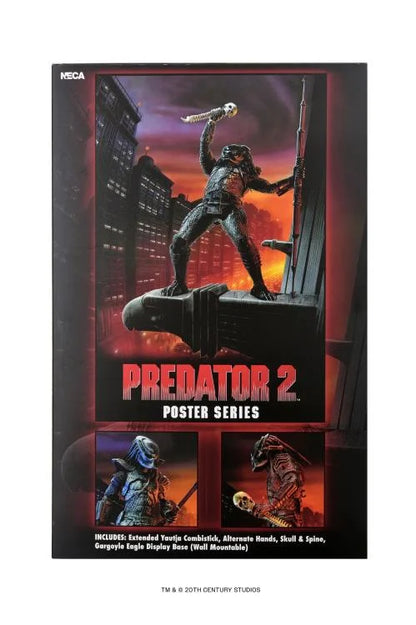 Predator 2 Actionfigur City Hunter Poster Series 18 cm, NECA, EAN: 634482517550