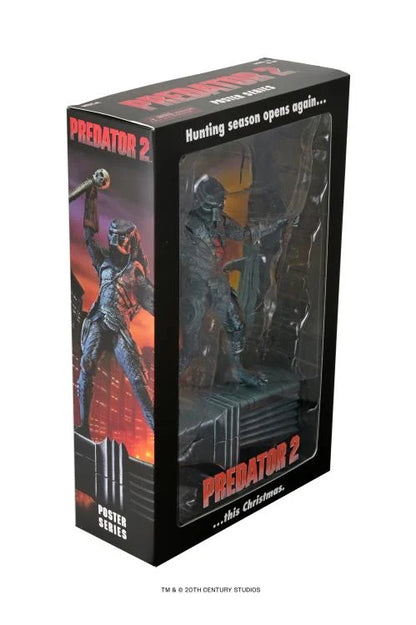 Predator 2 Actionfigur City Hunter Poster Series 18 cm, NECA, EAN: 634482517550