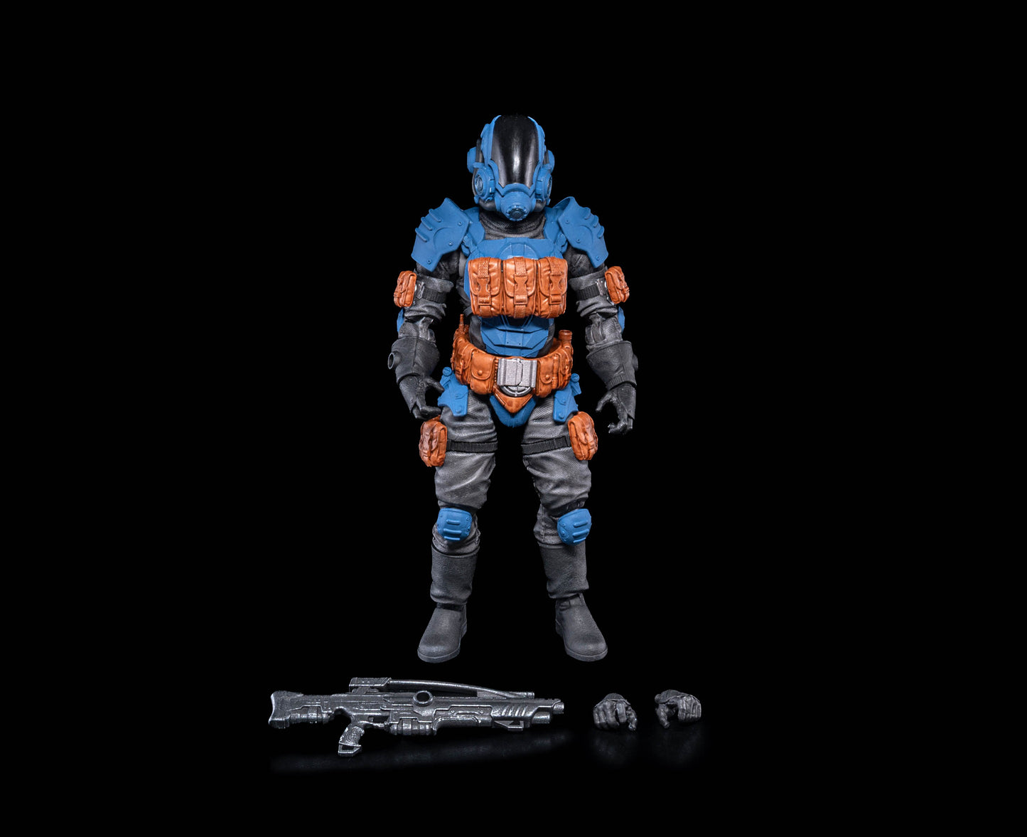 Cosmic Legions Mortal Thorn Book One, Protectorate Guardian Legion Builder, Actionfigur, Four Horsemen Studios, Figurenlager, Legions World