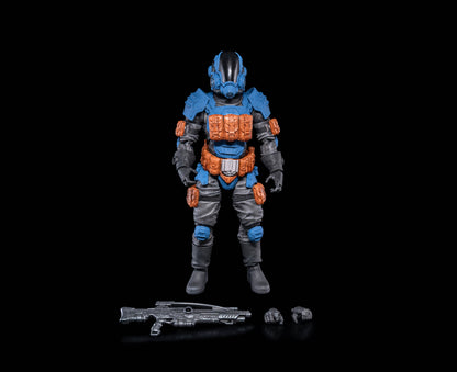 Cosmic Legions Mortal Thorn Book One, Protectorate Guardian Legion Builder, Actionfigur, Four Horsemen Studios, Figurenlager, Legions World