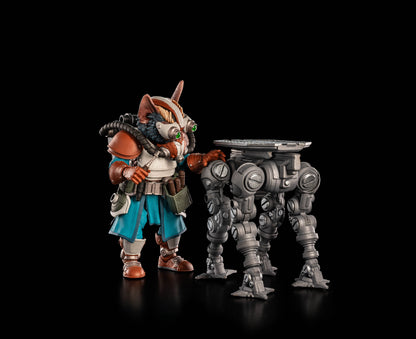Cosmic Legions Mortal Thorn Book One, Dr. Zajjarii, Actionfigur, Four Horsemen Studios, Figurenlager, Legions World