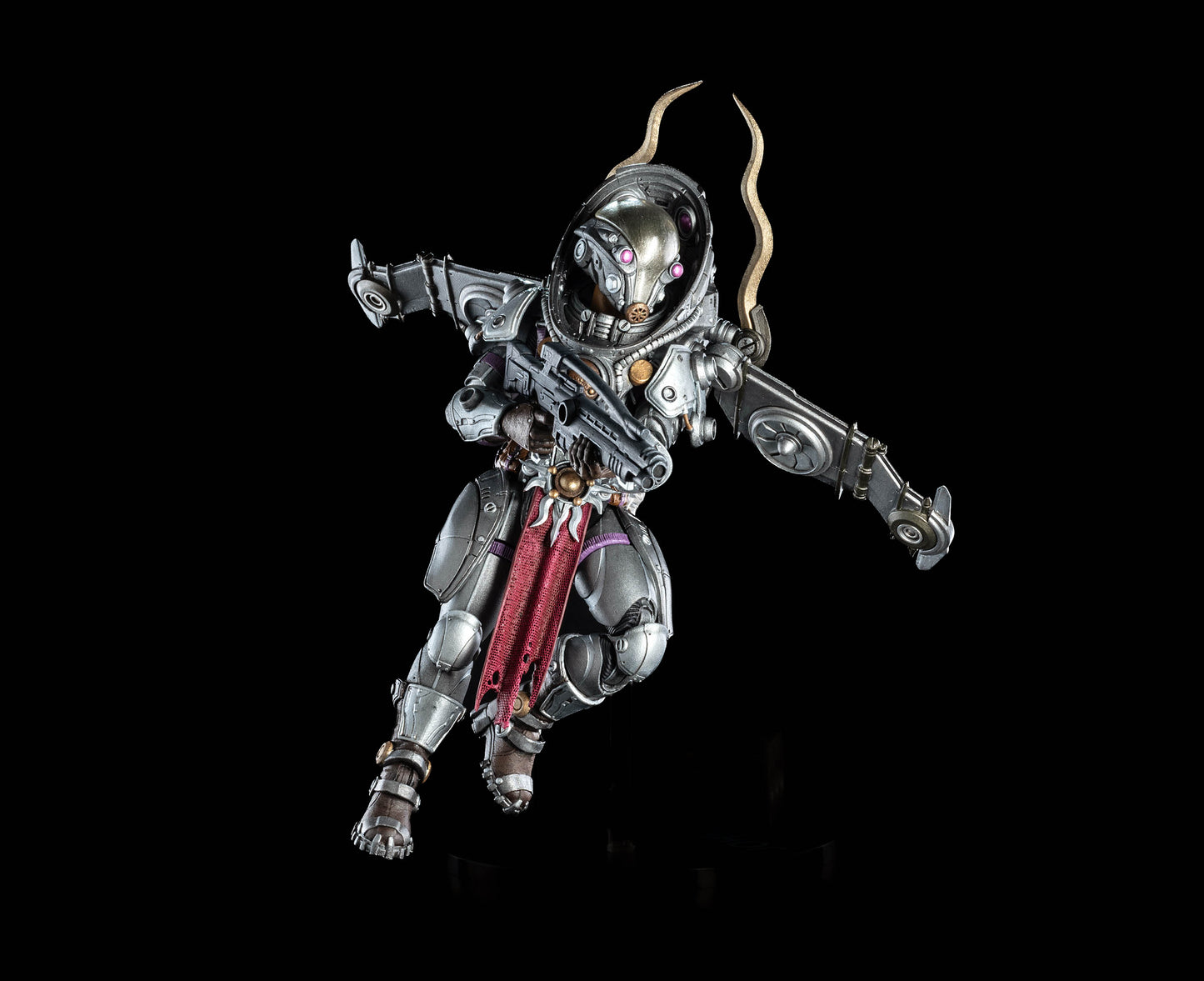 Cosmic Legions Mortal Thorn Book One, Arch General Honora, Actionfigur, Four Horsemen Studios, Figurenlager, Legions World