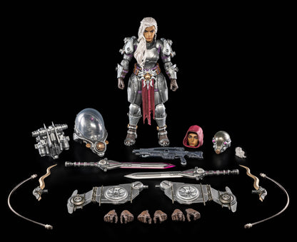 Cosmic Legions Mortal Thorn Book One, Arch General Honora, Actionfigur, Four Horsemen Studios, Figurenlager, Legions World