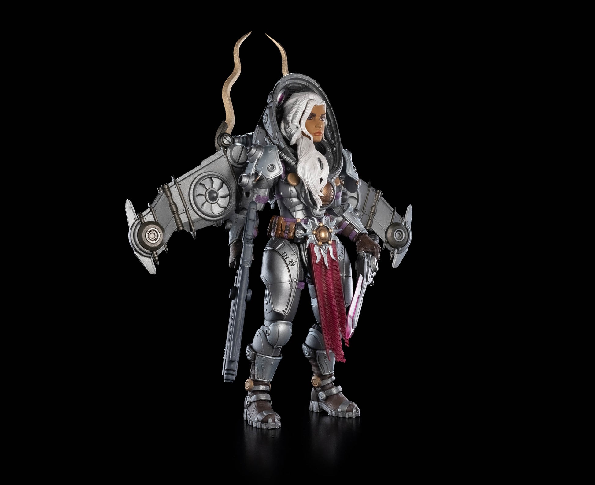 Cosmic Legions Mortal Thorn Book One, Arch General Honora, Actionfigur, Four Horsemen Studios, Figurenlager, Legions World