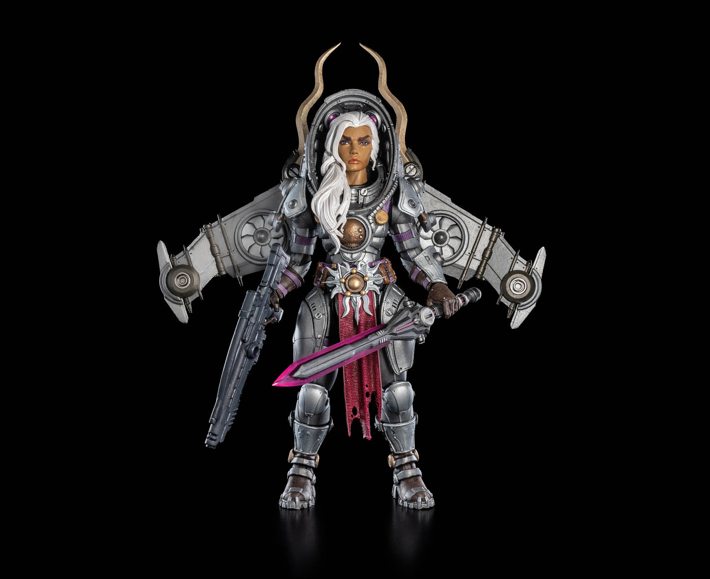 Cosmic Legions Mortal Thorn Book One, Arch General Honora, Actionfigur, Four Horsemen Studios, Figurenlager, Legions World
