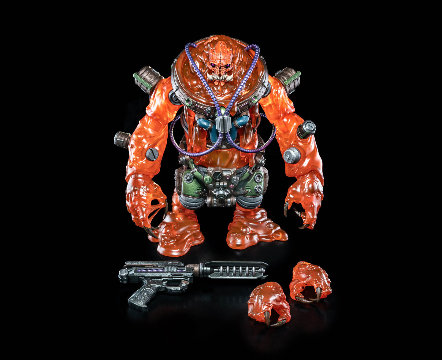 Cosmic Legions Mortal Thorn Book One, Globulon Krunn, Actionfigur, Four Horsemen Studios, Figurenlager, Legions World