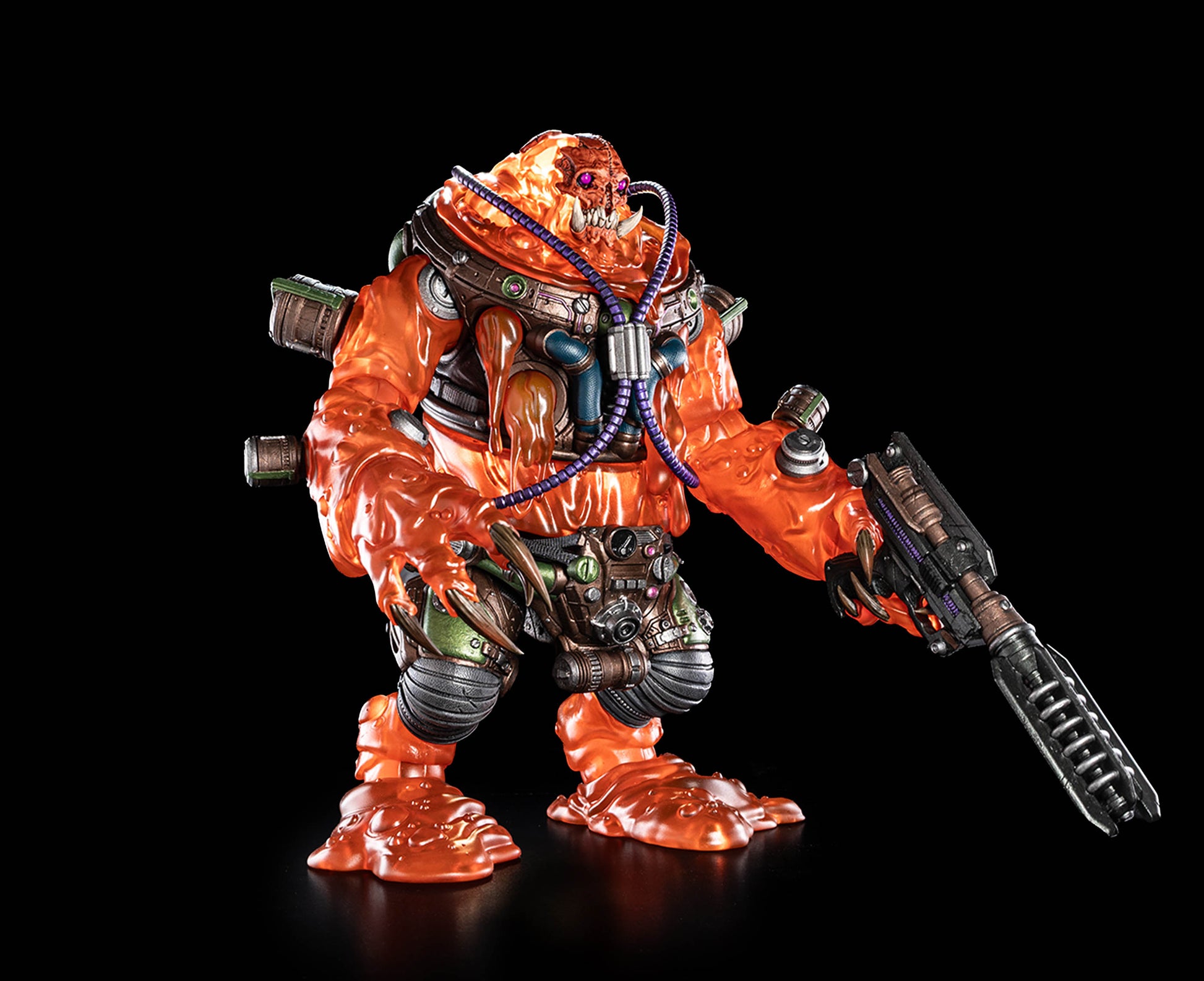 Cosmic Legions Mortal Thorn Book One, Globulon Krunn, Actionfigur, Four Horsemen Studios, Figurenlager, Legions World